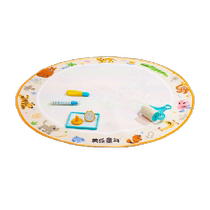 Meile Childhood Magic Graffiti Water Canvas Painting Kindergarten Baby Clear Water Large Painting Blanket 61 Childrens Day Gift