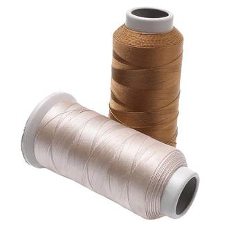 ເສັ້ນດ້າຍຫນັງ nylon thread sewing thread thick thread mercerized light white thread sewing machine thread high strength thread 400D3 strand thread free shipping