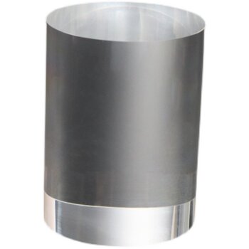 Acrylic transparent cylindrical decorative display stand jewelry cosmetics display stand dessert tray photography props