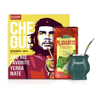 With special cup Palatito Mate tea Che Guevara gift box Argentinian Mate tea leaves gifts for elders