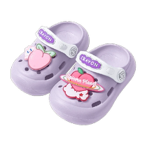 latetime childrens hole-in-the-wall slippers girls infants indoor anti-collision soft bottom baby childrens sandals summer slippers