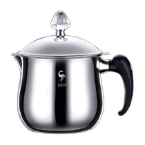 SSGP 34 steel oil filter pot 304 stainless steel household filter oil tank kitchen oil filter artifact oil storage tank