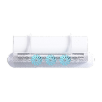 Ouniyou air conditioner windshield and direct blowing air-conditioning outlet baffle universal installation-free confinement air guide hood wall-mounted