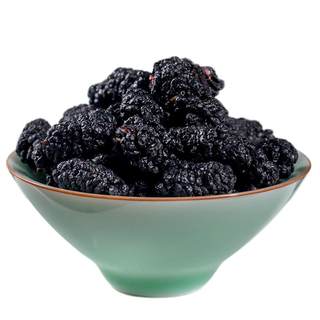 桑葚干1000克新疆的桑甚桑椹茶黑桑葚子优选免洗即食泡水喝桑椹干