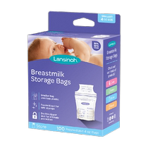 Lansinology Lanthno Imported Breast Milk Storage Milk Bag 100 slices disposable Milk Bag Frozen Refreshing bag 120ml