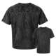 Laura Star 1573 Fried Snow Retro Old Washed Short Sleeve American Casual Style