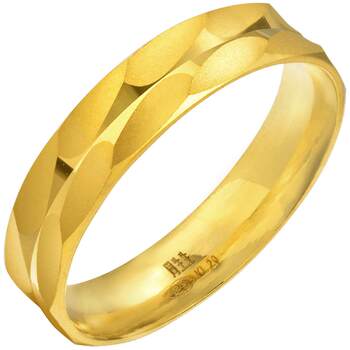 Chow sang sang's love mark gold ring wedding ring