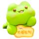 Office workstation desktop decompression cute screen ornaments