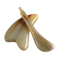 Horn scraping board facial beauty special eye pulling stick whole body universal shaving scraper facial tool artifact