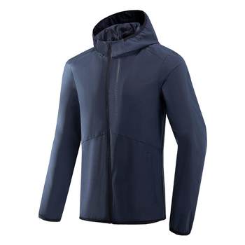 Camel new windproof and warm hooded jacket