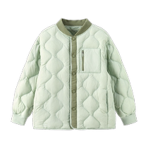 Balabala childrens clothing boys down jackets baby childrens 2024 new winter light and thin girls coats to keep warm