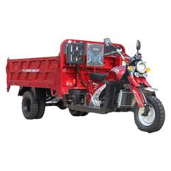 New model three-wheeled motorcycle fuel household license plate load king cargo dump dumper Zongshen gasoline tricycle