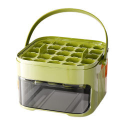 New Ice Cube Mold, Ice Cube Maker, Food-Grade Press-Type Ice Tray for Home Refrigerator, LAOSHU Ice Cube Square Box