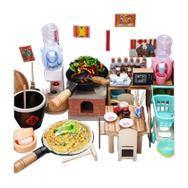 Mini kitchen real cooking full set of real cooking kitchen utensils and cooking set for girls simulation play house childrens toys