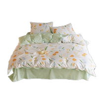 Love pure cotton quilt cover single piece household simple cotton quilt cover dormitory single student mattress cover quilt core cover