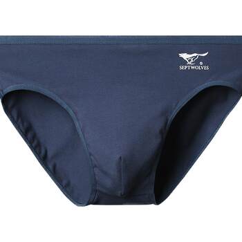 Seven wolf underwear pure cotton antibacterial breathable briefs men