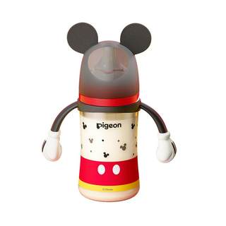 Disney large capacity baby bottle pigeon ppsu wide diameter