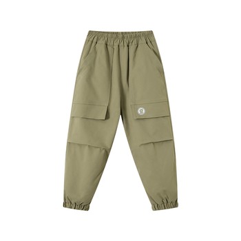 Duojia boys' pants and children's autumn and winter trousers
