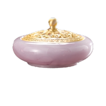 Jade incense burner home indoor study desktop agarwood sandalwood plate incense burner incense burner incense seal burner incense path ornaments