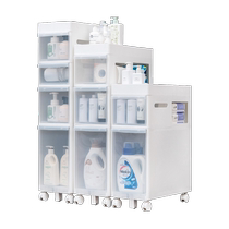 jeko bathroom storage rack bathroom storage rack toilet gap multi-layer mobile floor-to-ceiling drawer storage cabinet