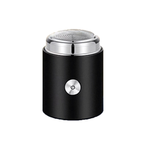 Small Steel Cannon Mini Electric Shaver Full Body Washable Silent Rechargeable Shaver Straight Detachable Shaver
