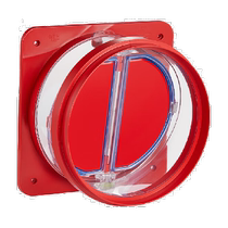 Submarine range hood check valve kitchen special one-way valve flue check valve smoking machine anti-smoke treasure anti-smoke valve