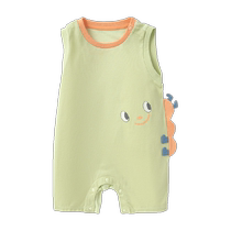 Balabala baby clothes boys jumpsuits baby girls romper 24 years new summer comfortable