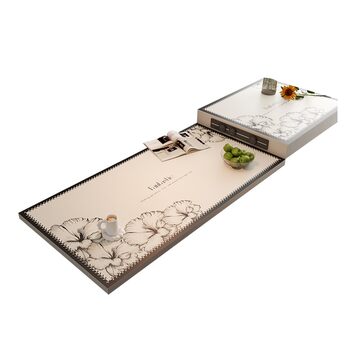 Xiaoxiangfeng island table table mat 2025 new coffee table cloth waterproof and oil-proof table mat table top protection pad Xiaoxiangfeng island table table mat 2025 new coffee table cloth waterproof and oil-proof table mat table top protection pad