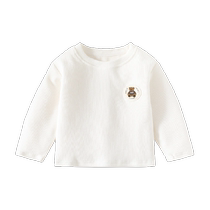Banxidi boys long-sleeved T-shirt autumn 2024 new style baby tops childrens clothing childrens caring shirts spring and autumn
