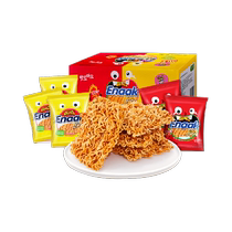 Imported Indonesian GEMEZ chicken dry noodles whole box gift box 696g mixed casual puffed snacks