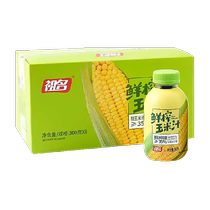Zuming corn juice freshly squeezed 300g*8 bottles*2 boxes non-GMO fresh corn juice