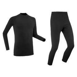 Decathlon sports thermal underwear men's ski quick-drying clothing women's winter outdoor breathable compression mountaineering riding OVW1