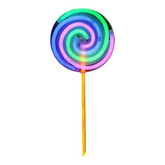 Compra esta piruleta fluorescente de regalo para Nochevieja