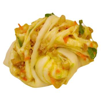 Children's breakfast meat rolls without milk or eggs