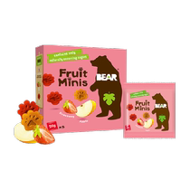 ()Xiong Xiaodian Strawberry Apple Mini Claw Fruit Slices Baby and Childrens Casual Snacks 5*20g