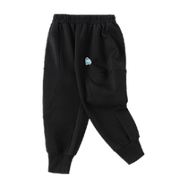 Balabala childrens clothing boys pants 2024 autumn clothing childrens casual pants girls trousers are skin-friendly comfortable and trendy