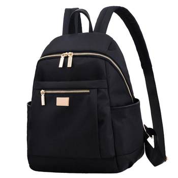 Backpack for ladies 2025 new fashionable and versatile waterproof oxford cloth small backpack travel light travel large capacity