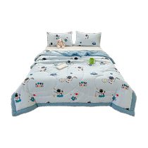 Qianyu Class A washed cotton double-layer gauze summer quilt cool bean quilt childrens student dormitory air conditioning quilt