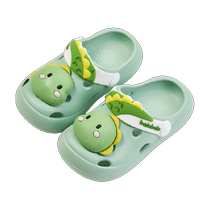 Balabara Boy Dongle Shoes Children Childers Summy Boy Non-slip Baotou Men