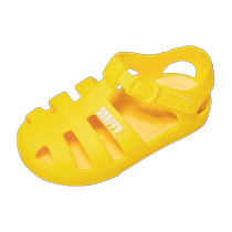 Snoffy girls sandals 2024 summer new childrens soft-soled non-slip beach shoes baby jelly shoes
