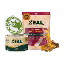 ZEAL dog snacks air-dried deer tendons canned mutton formula 125g 170g pet snacks come with pet ice pad