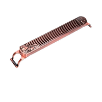 Zen alloy guqin sleeping incense burner home indoor hollow sandalwood agarwood incense box insert incense tea ceremony aromatherapy ornaments