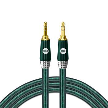 Kaiboer silver-plated aux audio cable 3.5 male to male
