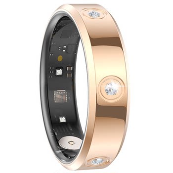 Foreign trade smart ring waterproof health sports jewelry diamond