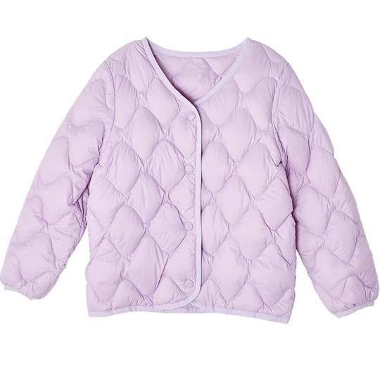 笛莎官方旗舰童装女童三防轻薄羽绒服外套儿童羽绒马甲