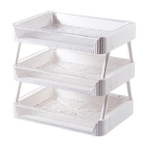 Home Story Kitchen Storage Rack Preparation Side Dishes Artifact Hot Pot Ingredients Multi-layer Side Dish Plate Rack 801