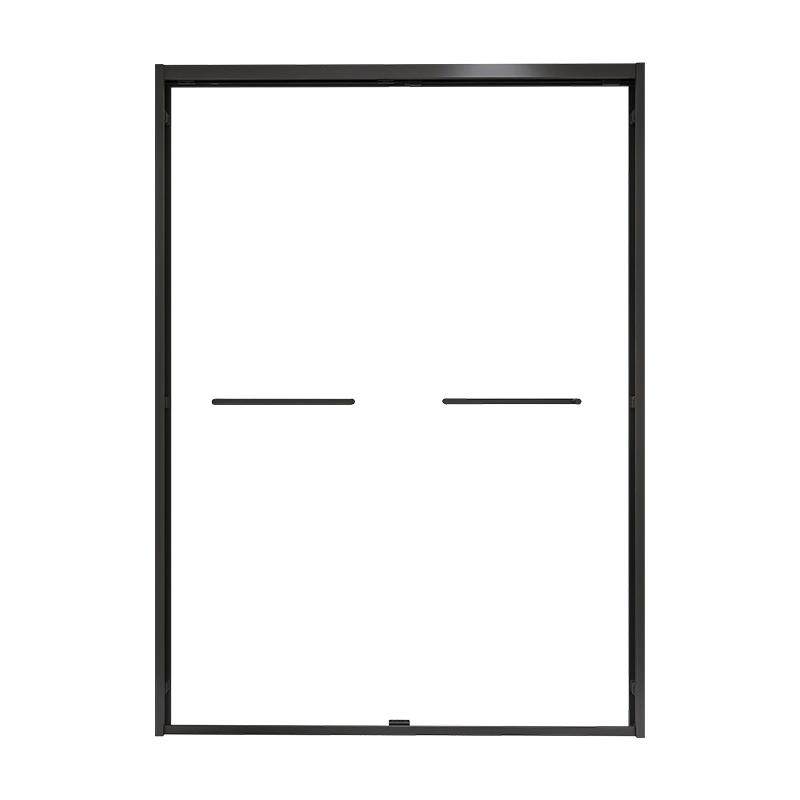Shenglia one-shaped sliding door shower room with narrow frame