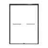 Shenglia one-shaped sliding door shower room with narrow frame