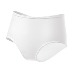 50 Pieces of Pure Cotton Disposable Underwear for Women, Sterile, No-Wash, Individually Packaged, Postpartum, Maternity, Medical, Daily Use, Travel, High-Waisted