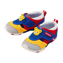 MIKIHOUSE baby toddler sandals mesh breathable comfortable toe foot protection infant boys and girls shoes summer
